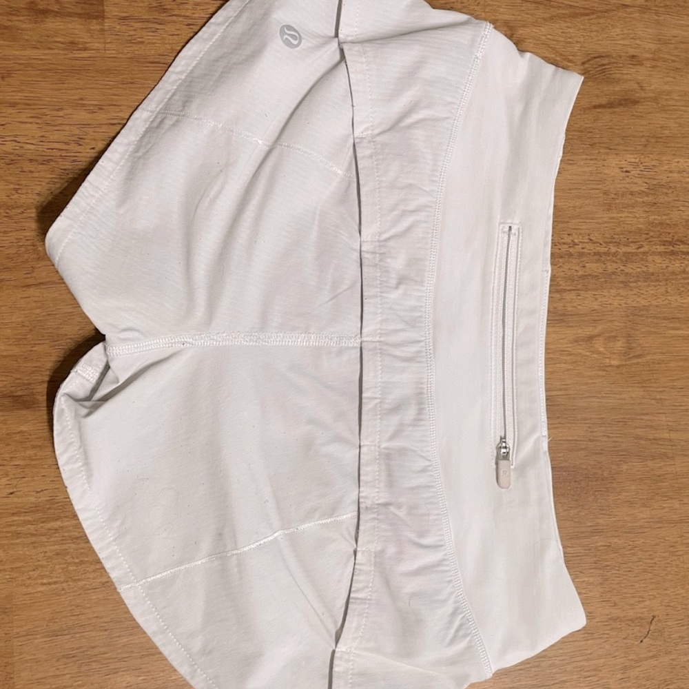 Lululemon White Speed ups Size 2